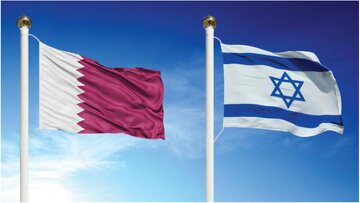 خوش و بش امیر قطر با رئیس اسرائیل!/عکس