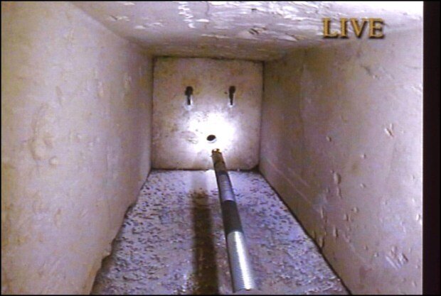 باز شدن درهای رازآلود هرم بزرگ مصر برای اولین بار/ عکس