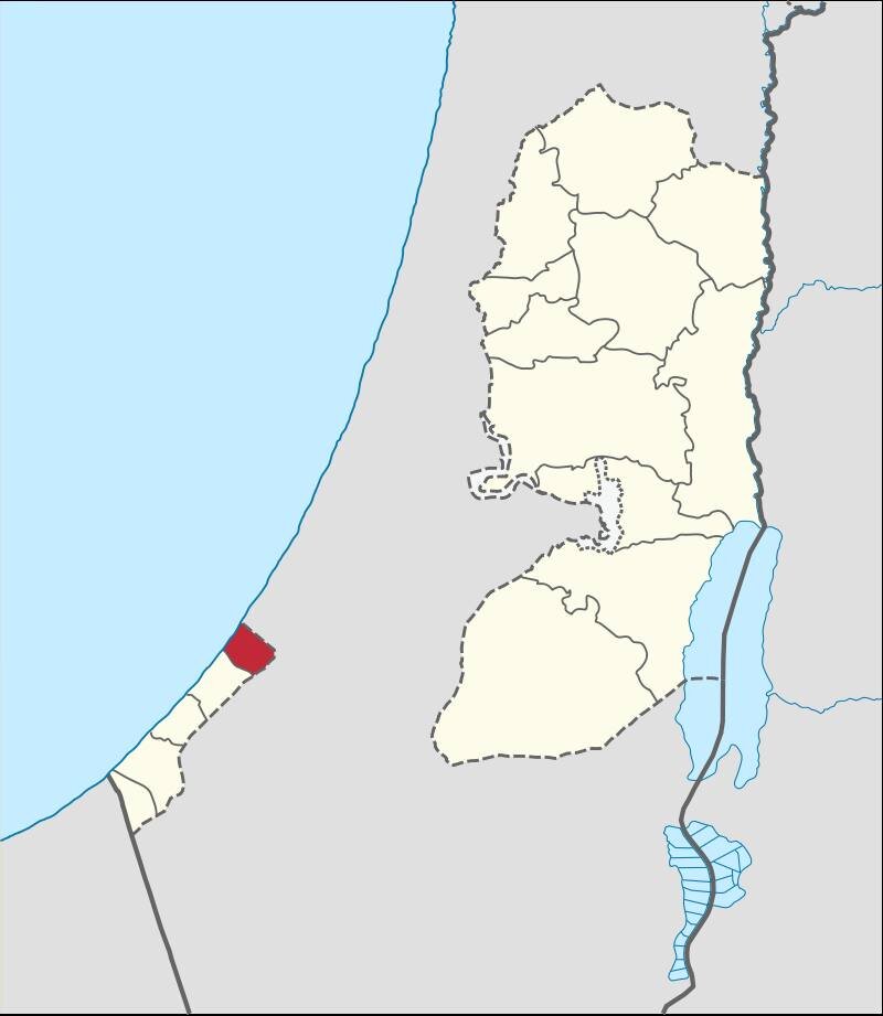 ارتش اسرائیل نقشه جدید تخلیه غزه را منتشر کرد/عکس
