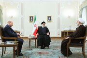 رؤساء السلطات الايرانية الثلاث يناقشون لائحة الميزانية العامة الجديدة للبلاد