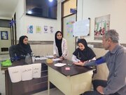 اجرای طرح ملی غربالگری دیابت و فشار خون در شهرستان کرخه