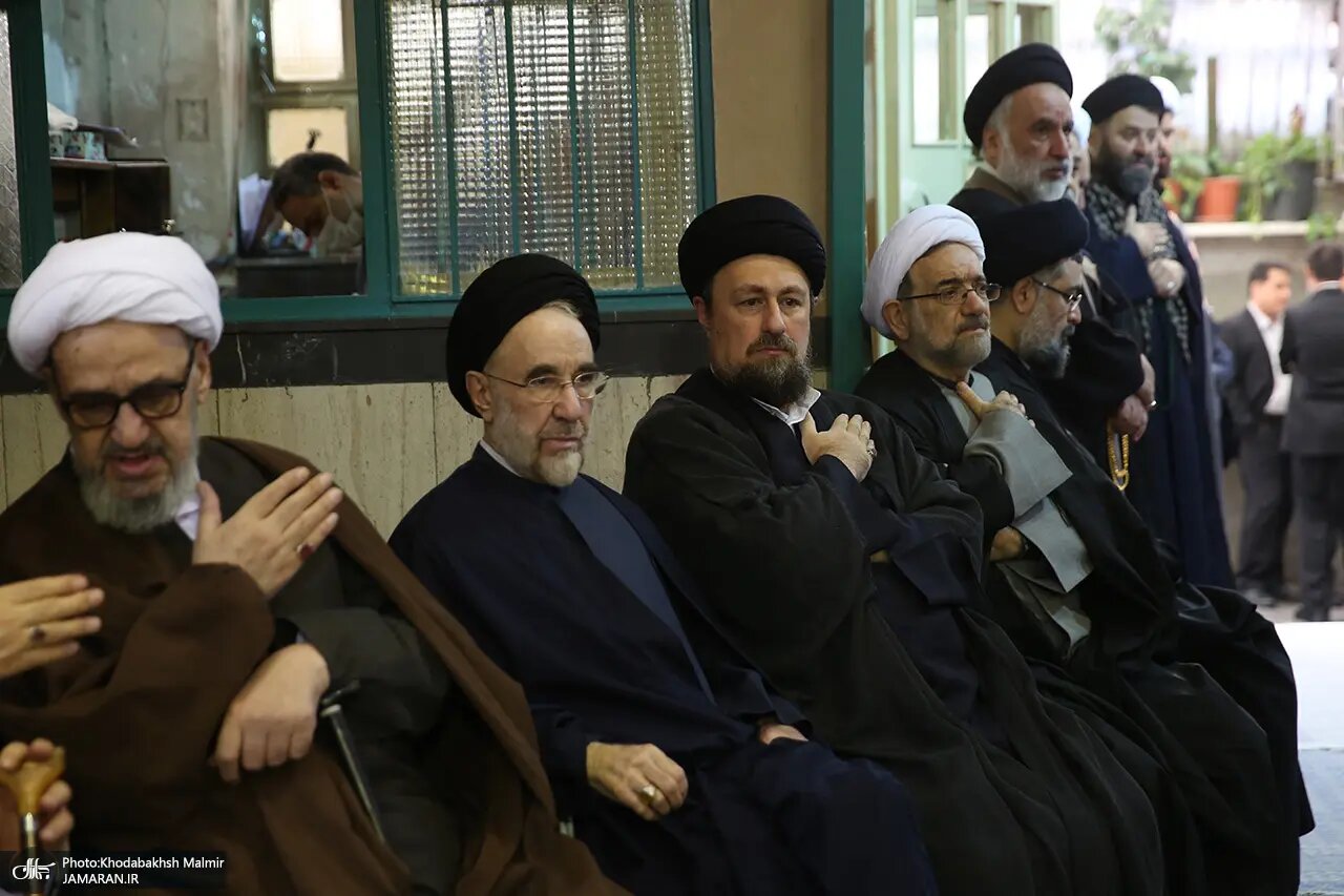 عکس جدید از سیدمحمد خاتمی و سیدحسن خمینی در یک مراسم