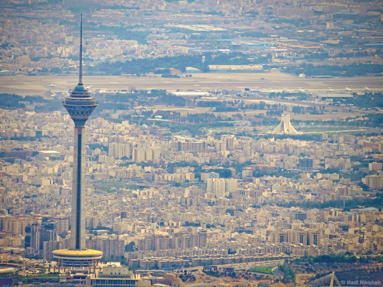 عکس | تهران بدون آلودگی این شکلی است!
