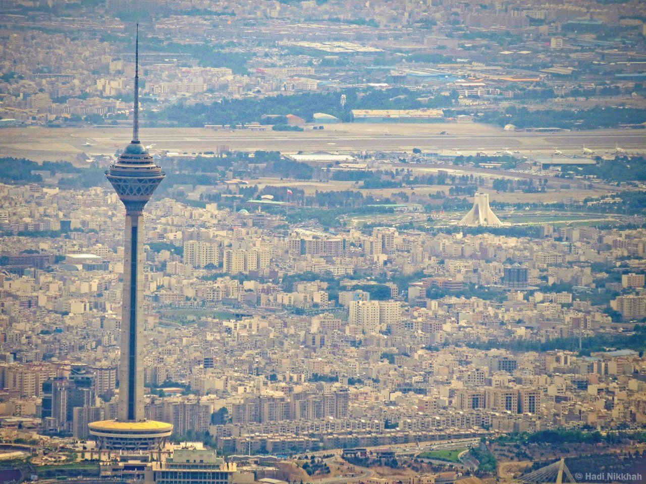 عکس | تهران بدون آلودگی این شکلی است!