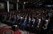 حسن روحانی پیشتاز شد /۷ بار حضور روحانی در دانشگاه در مقابل یکبار حضور احمدی نژاد /خاتمی ۴ بار به جمع دانشجوایان رفت +اینفو
