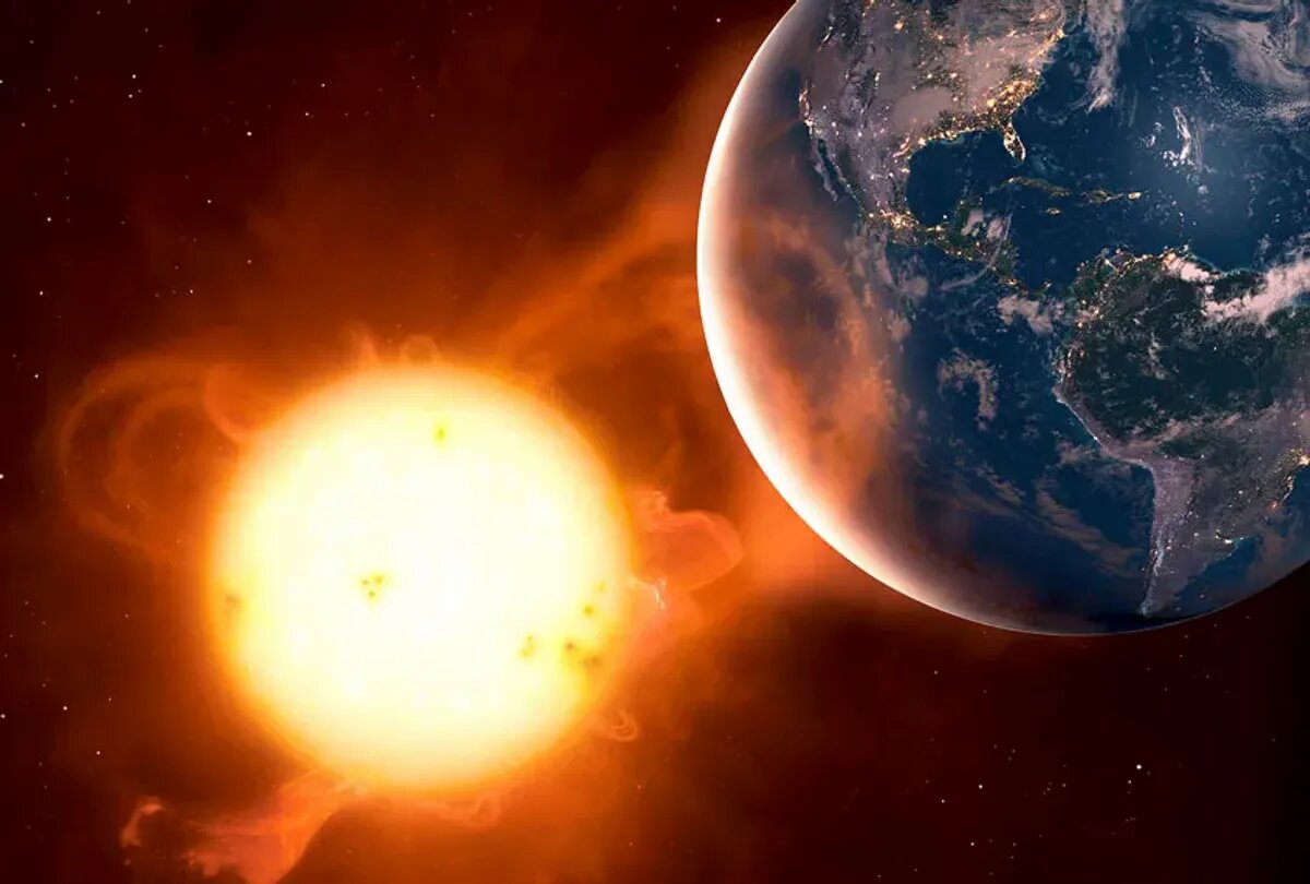 طوفان خورشیدی امشب به زمین میرسد!/ خورشید در شرف انفجار است یا زمین ذوب میشود؟