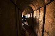 ببینید | پرکردن تونل‌ گروه حماس با آب دریا توسط اسرائیلی‌ها