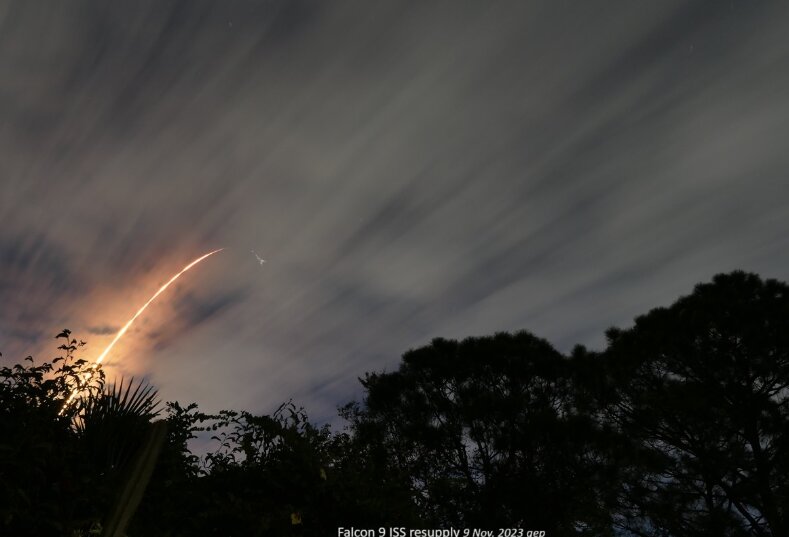 موشکهای اسپیسایکس آسمان را به هم ریختند