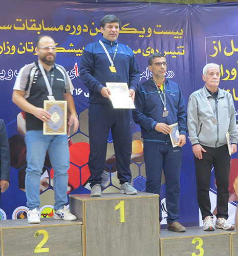 تیم آبفای آذربایجان غربی قهرمان رده تیمی مسابقات تنیس صنعت آب و برق کشور شد