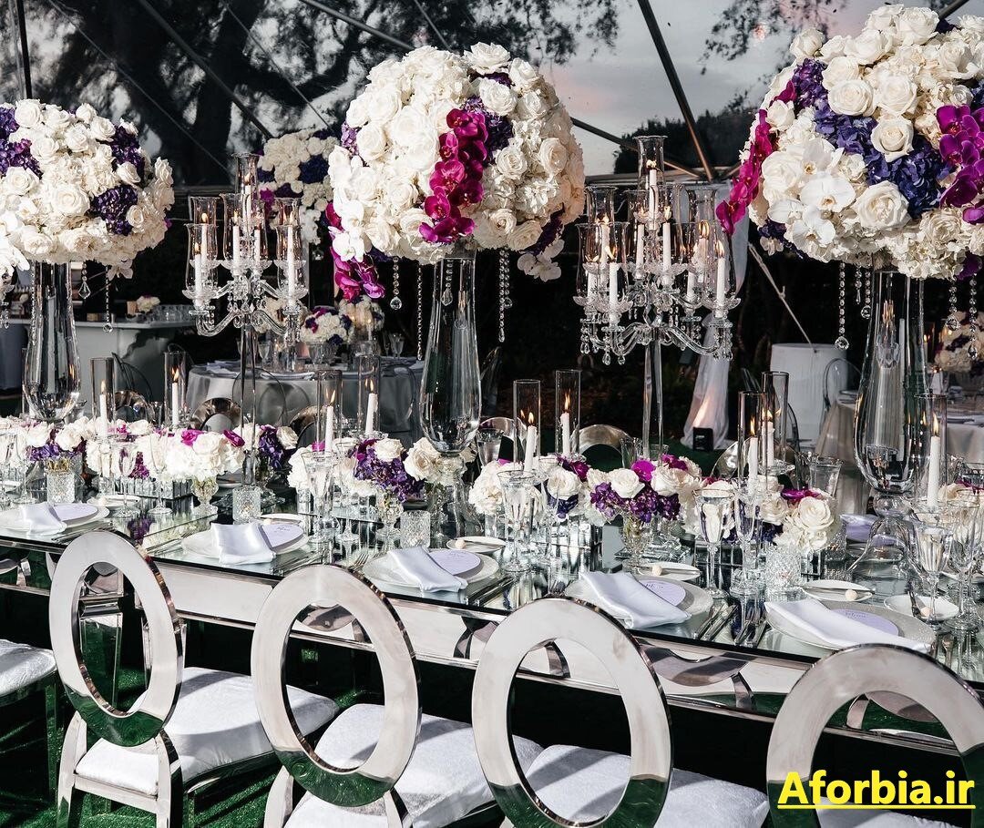 انواع روش های گل آرایی عروسی