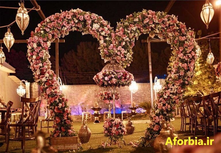 انواع روش های گل آرایی عروسی