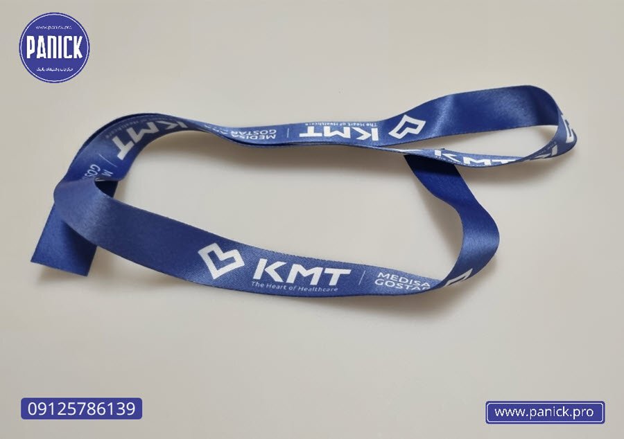 چاپ بند گردن آویز و چاپ روبان در چاپ پانیک