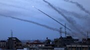 ببینید | اولین تصاویر از حمله موشکی جهاد اسلامی به اسرائیل