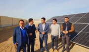 نخستین نیروگاه خورشیدی در شهرکهای صنعتی قزوین افتتاح شد