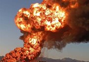 ببینید | اولین تصاویر از آتش‌سوزی در خط انتقال نفت سوریه