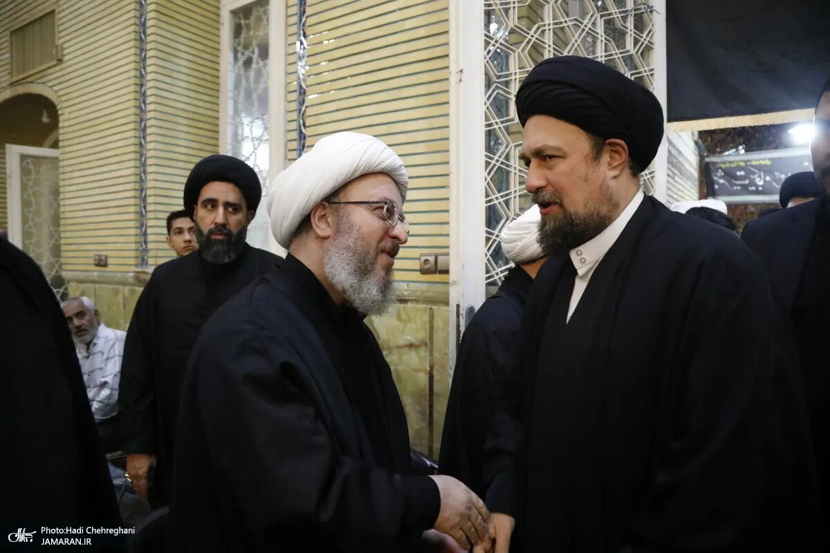 عکس جدید از سیدحسن خمینی در یک مراسم