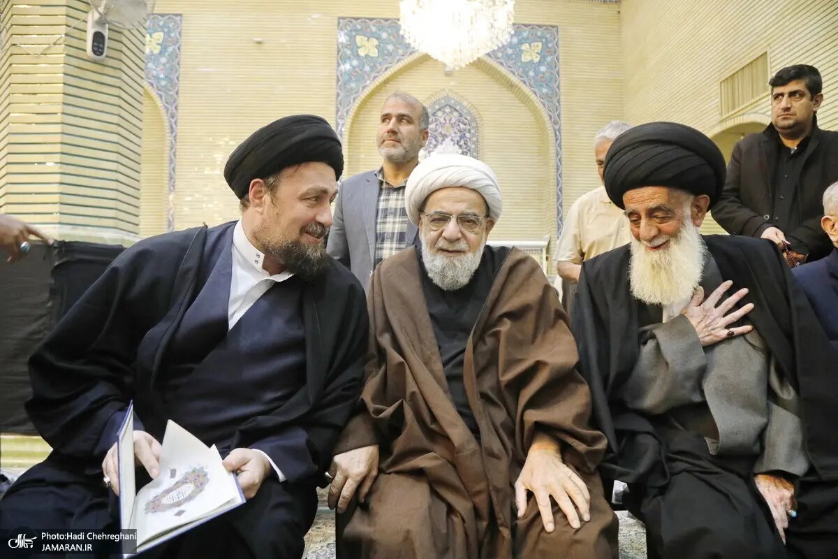 عکس جدید از سیدحسن خمینی در یک مراسم