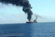 ببینید | لحظه هدف قرار دادن کشتی نروژی توسط ارتش یمن
