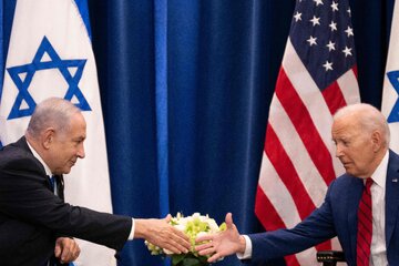دفتر نتانیاهو تعهد وی به بایدن برای تشکیل کشور فلسطین را تکذیب کرد