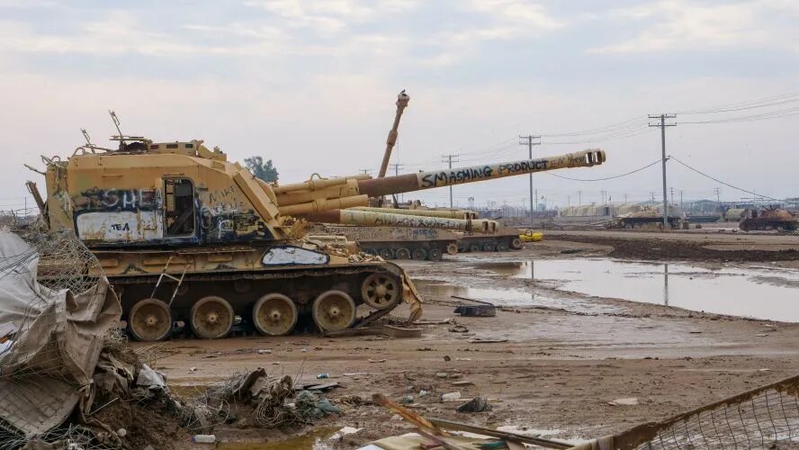 صدام با این سلاحها مردم ایران را قتلعام کرد/ قبرستان تانکهای دیکتاتور سابق عراق کجاست؟