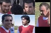 ببینید | روزی که شهاب حسینی، رضا عطاران و ... در زمین فوتبال لباس قرمز پوشیدند