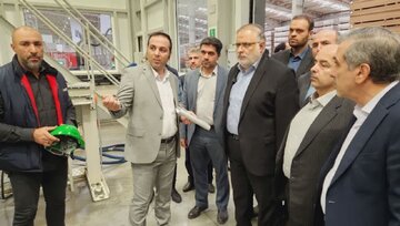 بهرهبرداری از واحد تولیدکننده فیبرنوری در شهرک صنعتی کاسپین