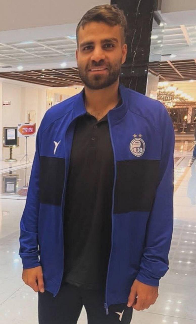 عکس| حضور غیرمنتظره یک بازیکن در اردوی استقلال