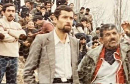 عکس| تصویر زیرخاکی از صادق بوقی کنار یک پرسپولیسی