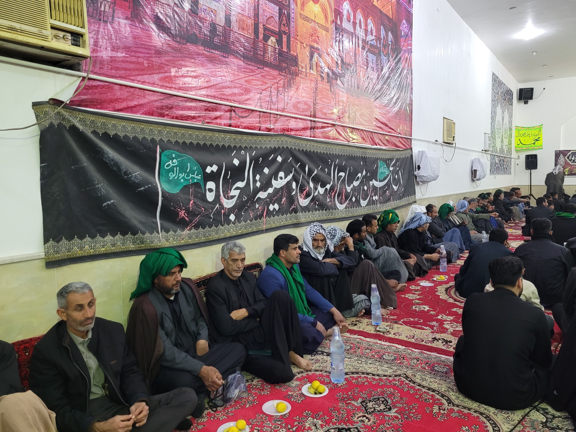 حضور عاشقان بنت رسول الله (ص) در روستای مزرعه شهرستان کرخه