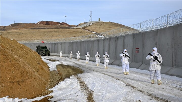 دیوارکشی بین ترکیه و ایران به مرز ۱۷۰ کیلومتر به پایان رسید