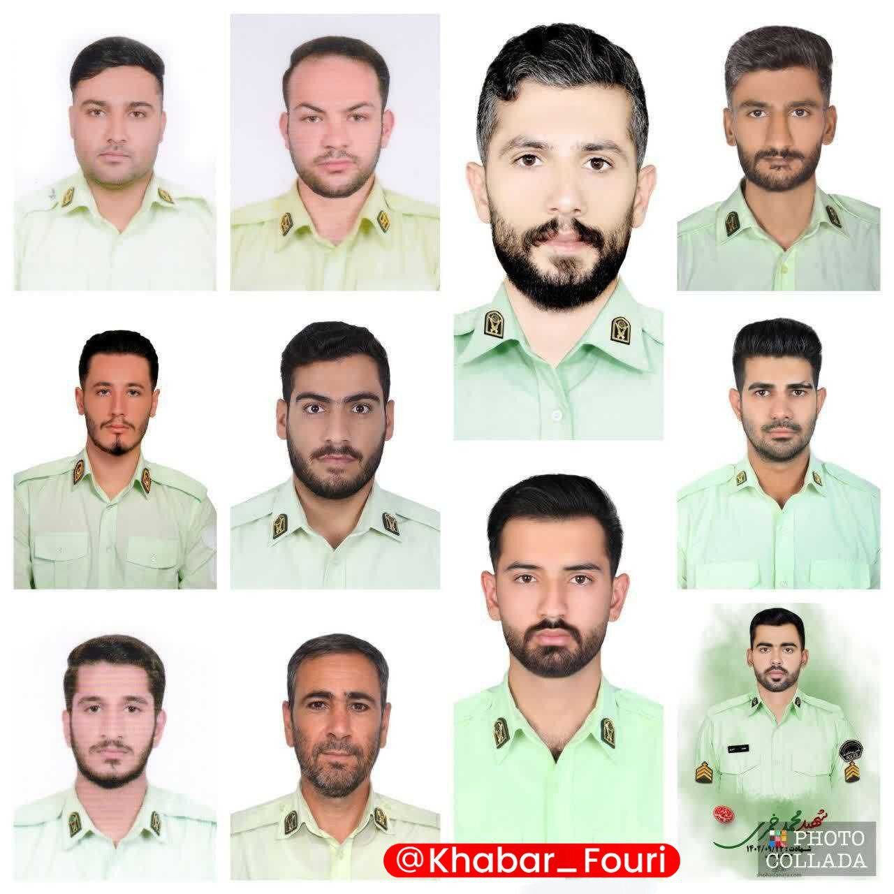 تصاویری تلخ از شهدای حادثه تروریستی در سیستان و بلوچستان