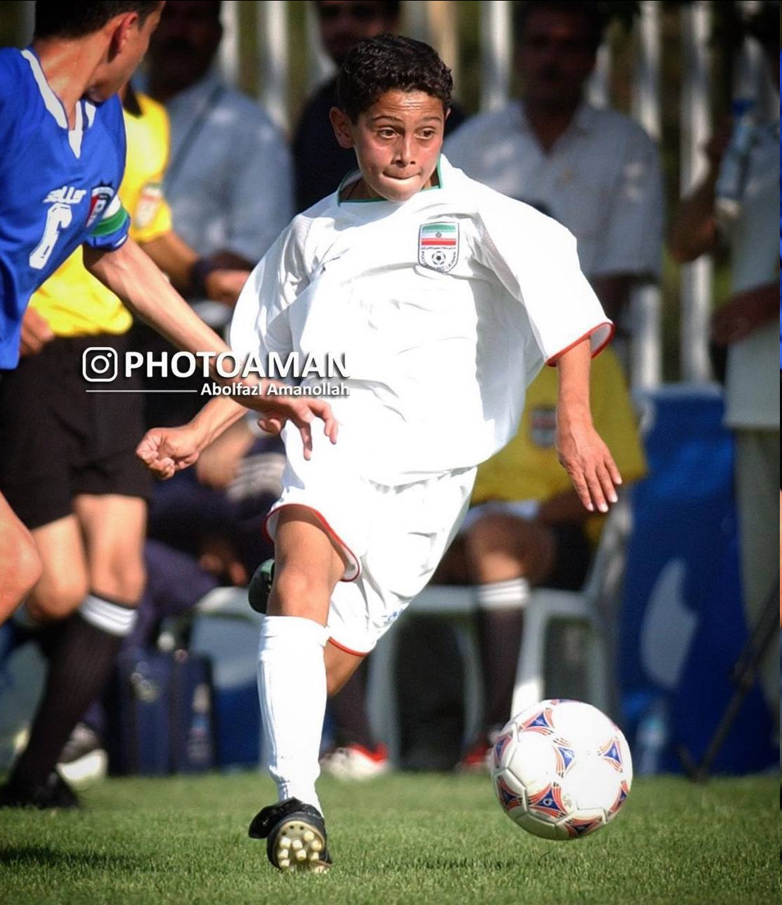 عکس| تصویری زیرخاکی از کودکی دربیبازترین بازیکن پرسپولیس