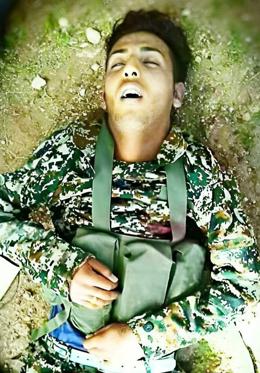 شهیدی که داعش پیکرش را بدون سر و دست و پا به مادرش داد +عکس