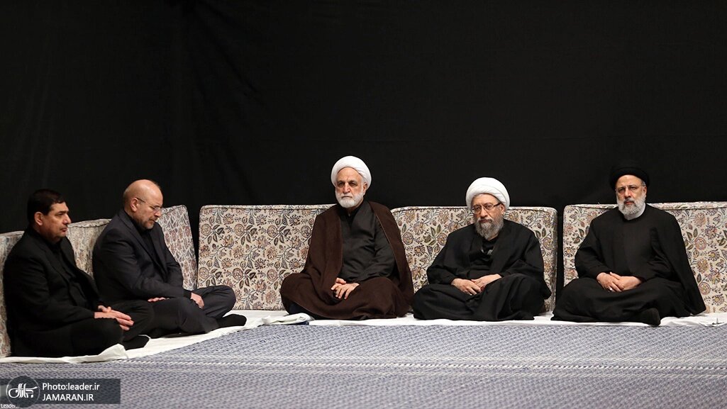 سران قوا در محضر رهبری حاضر شدند/ آملی لاریجانی هم آمد +عکس