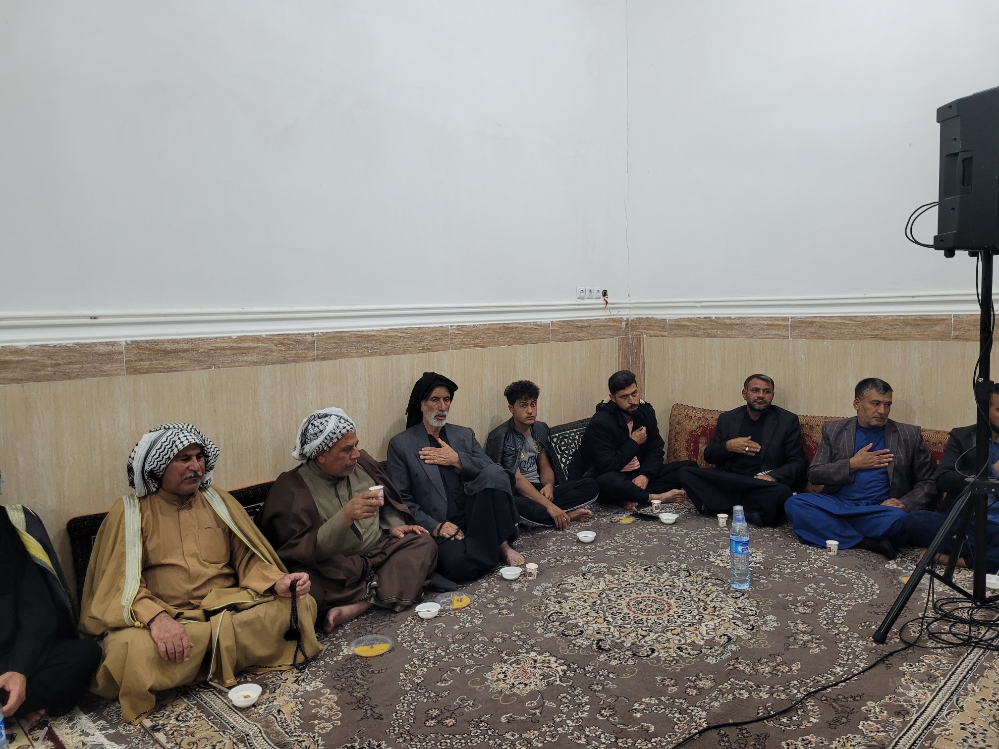 پایان مراسمات فاطمیه در شهرستان کرخه