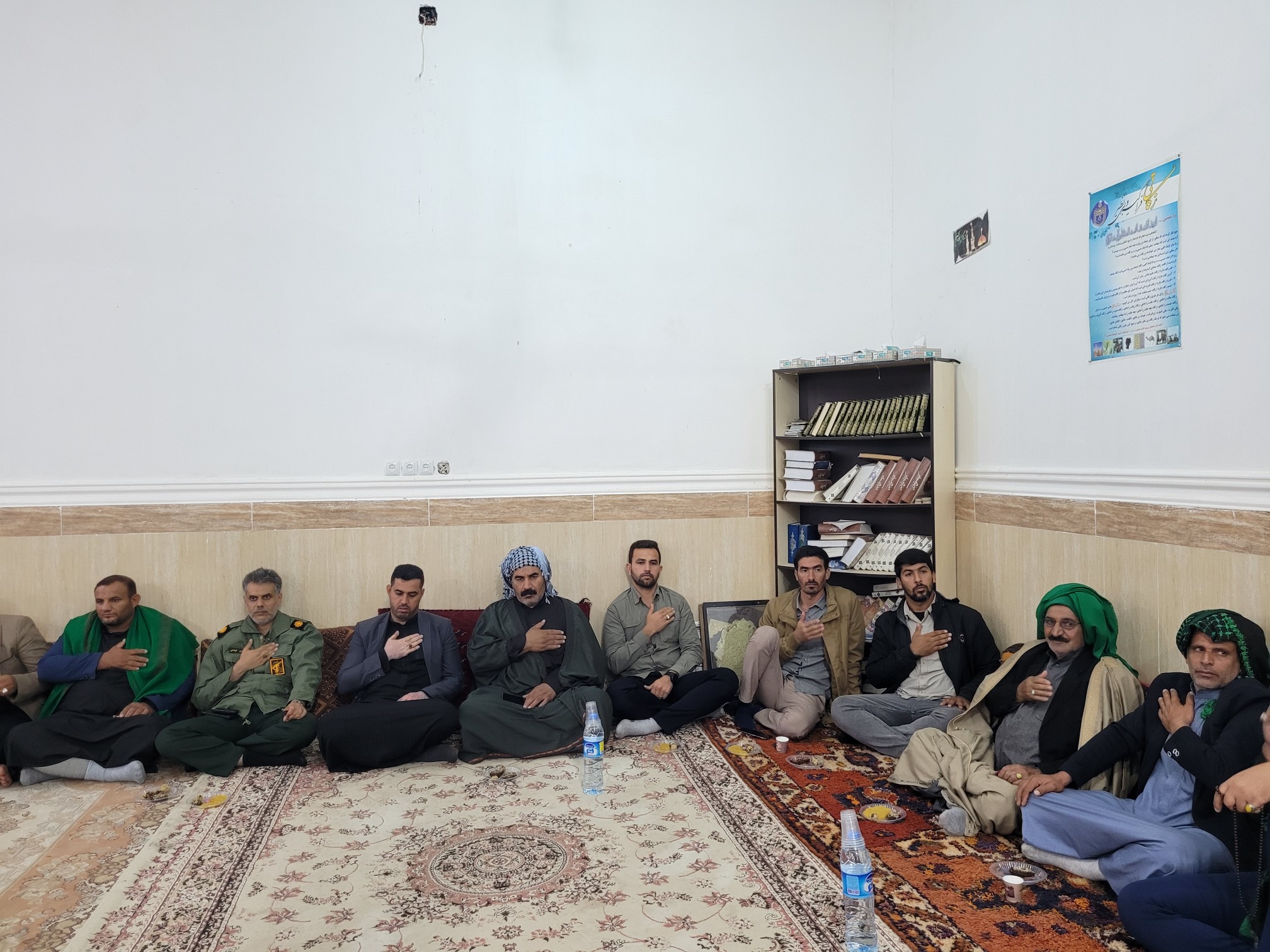 پایان مراسمات فاطمیه در شهرستان کرخه