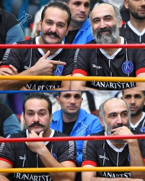 بازی دوستانه به نفع خیریه زینب کبری تیم هنرمندان فوتسال