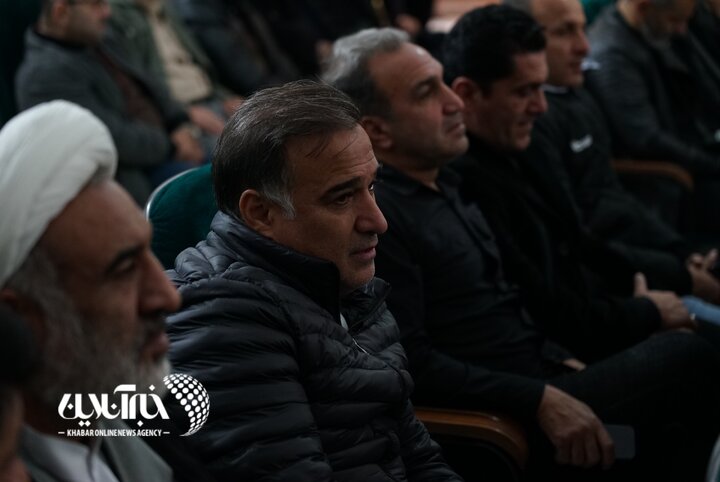 مراسم خاکسپاری مادر محمدحسین میثاقی