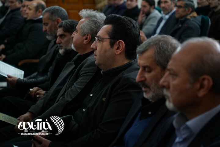 مراسم خاکسپاری مادر محمدحسین میثاقی
