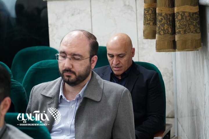 مراسم خاکسپاری مادر محمدحسین میثاقی