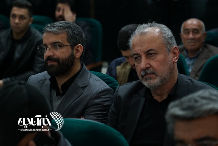 مراسم خاکسپاری مادر محمدحسین میثاقی