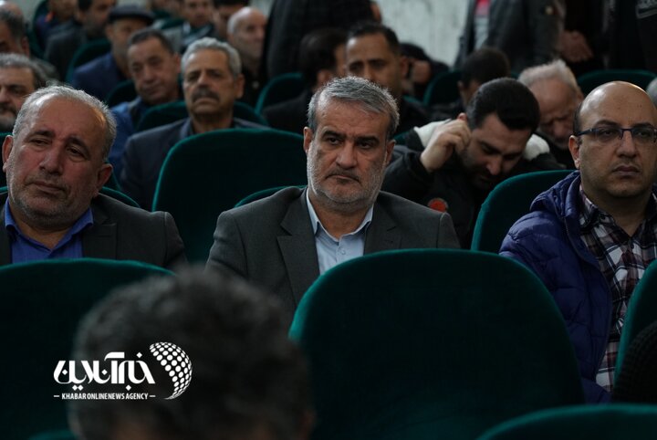مراسم خاکسپاری مادر محمدحسین میثاقی