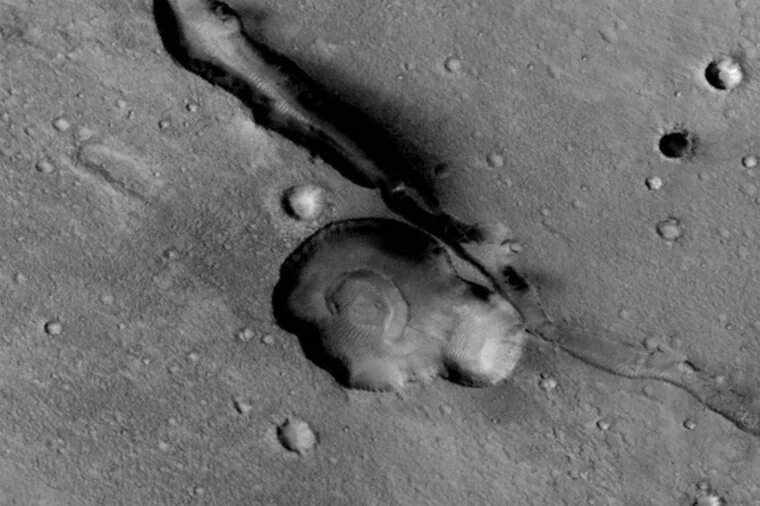 چهره‌ای آشنا در مریخ پدیدار شد