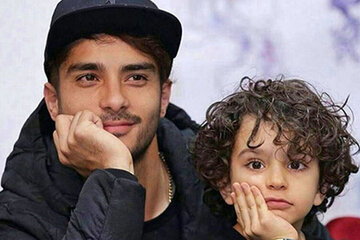 عکس | عاشقانه‌های ساعد سهیلی و پسرش در سالن بدنسازی!