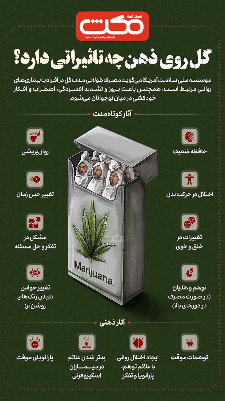 مصرف گل روی ذهن و مغز چه تاثیراتی میگذارد؟