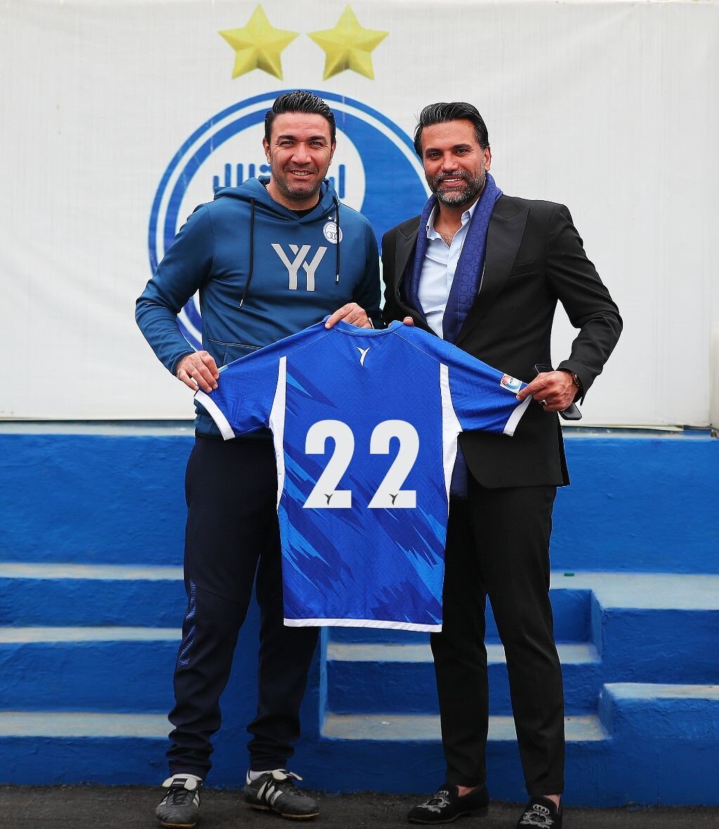 عکس| ملاقات یاغی استقلال و پرسپولیس با جواد نکونام