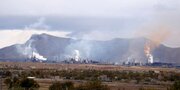 ببینید | آلودگی وحشتناک در آسمان کارخانه ذوب آهن اصفهان