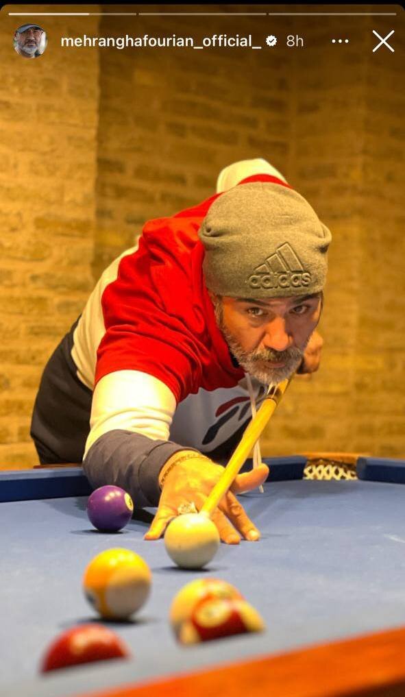 عکس | تفریح لاکچری مهران غفوریان