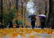 کیفیت هوای تهران در روز بارانی پایتخت