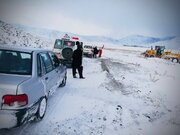 بحران برف شدید در چالدران: مدارس تعطیل شد، راه‌ها بسته
